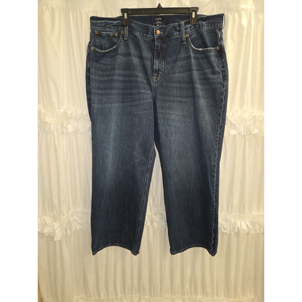 J. Crew Vintage 90s Baggy Women Jeans Size 35 Wide Leg